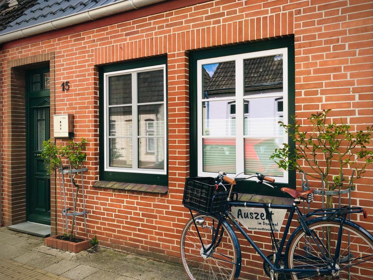 Altstadthus-Gemuetliches Ferienhaus Mit Gaertchen Friedrichstadt Eksteriør bilde