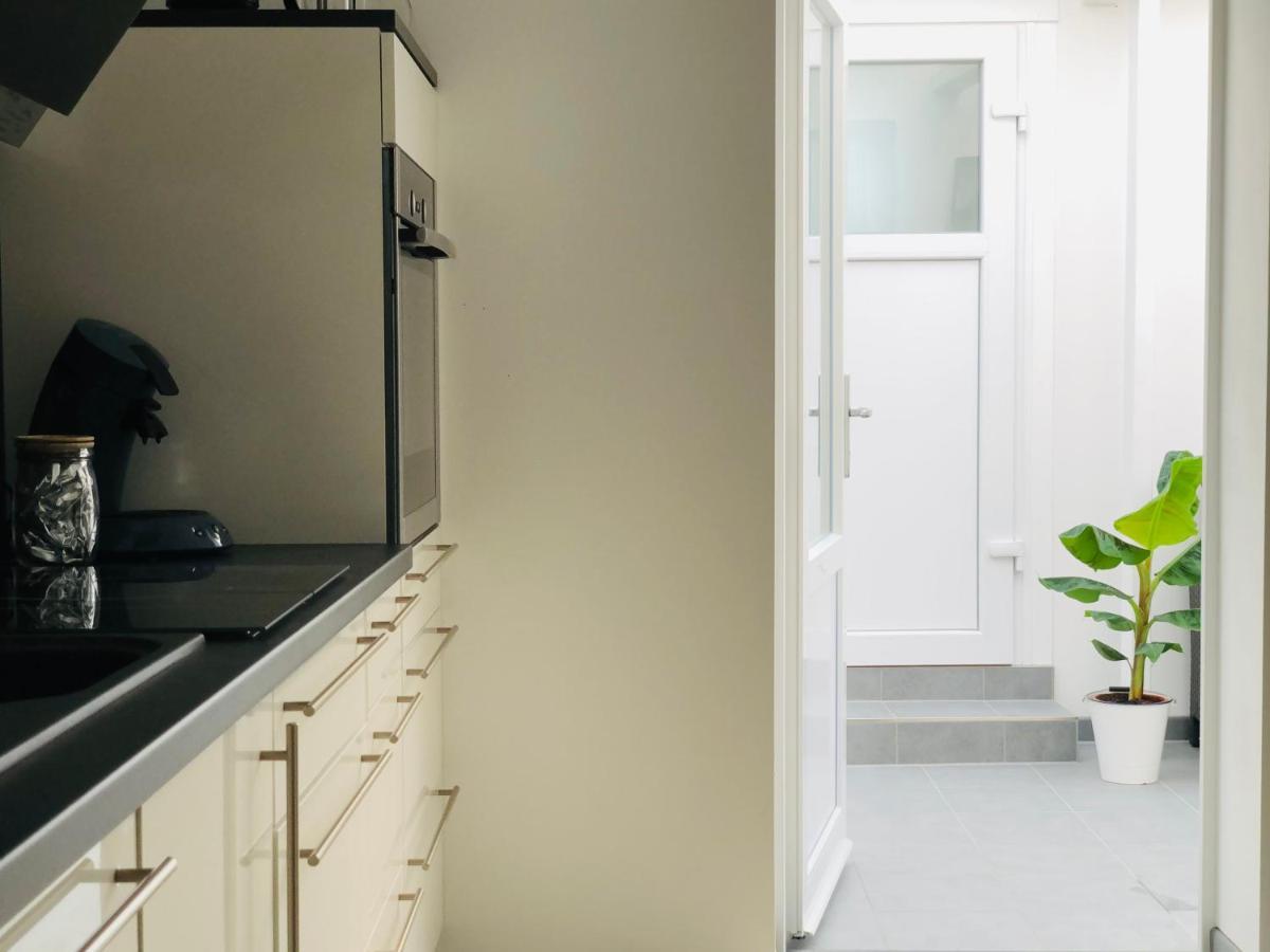Altstadthus-Gemuetliches Ferienhaus Mit Gaertchen Friedrichstadt Eksteriør bilde